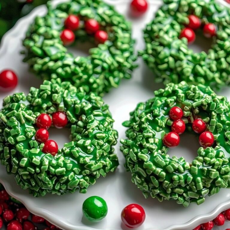 Christmas Wreath Cookies - featured image
