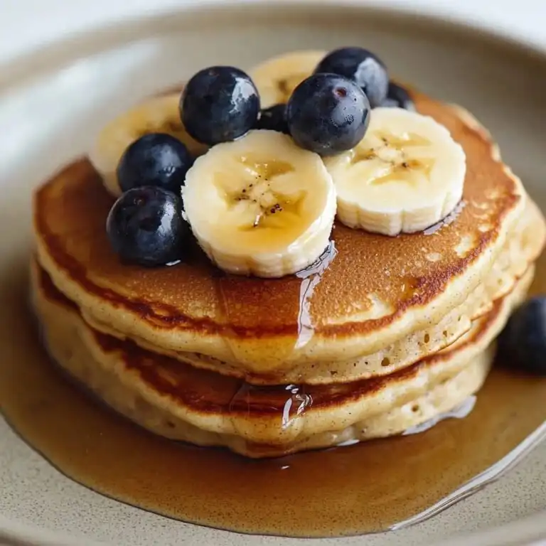 Protein Oatmeal Blender Pancakes - featured image