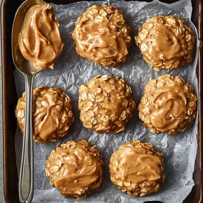 Peanut Butter No Bake Cookies Recipe - featured image