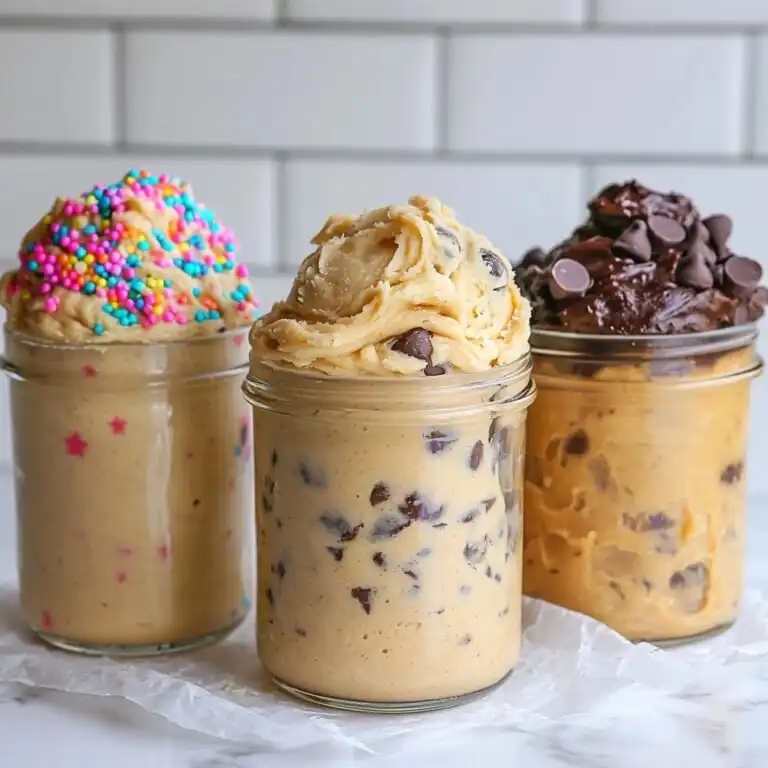 Edible Chocolate Chip Cookie Dough Recipe - featured image