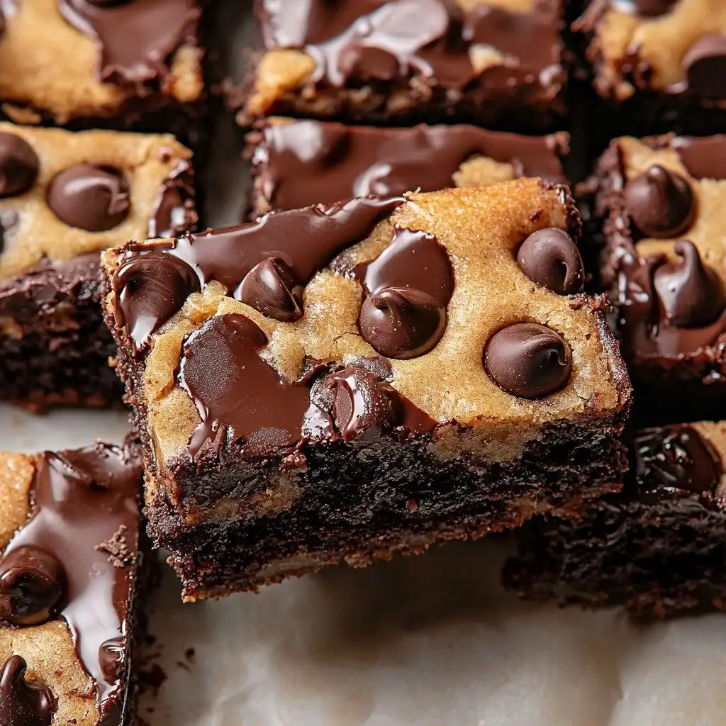 Brown Butter Brookies - step by step
