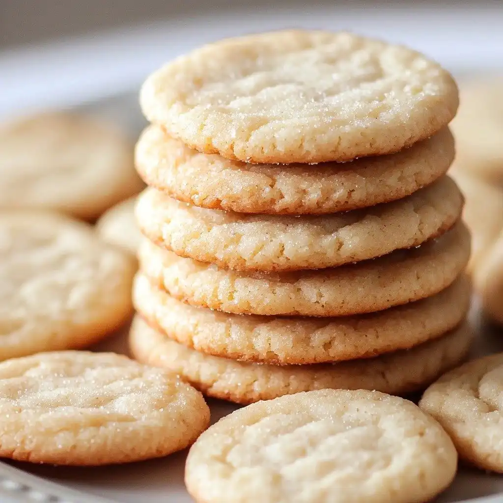 Soft and Chewy Sugar Cookies - step by step
