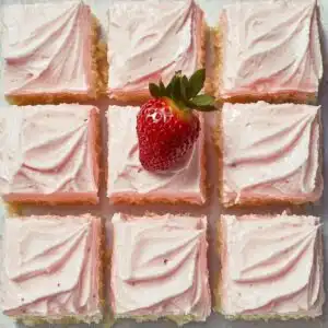 3 Ingredient No Bake Strawberry Cloud Cake