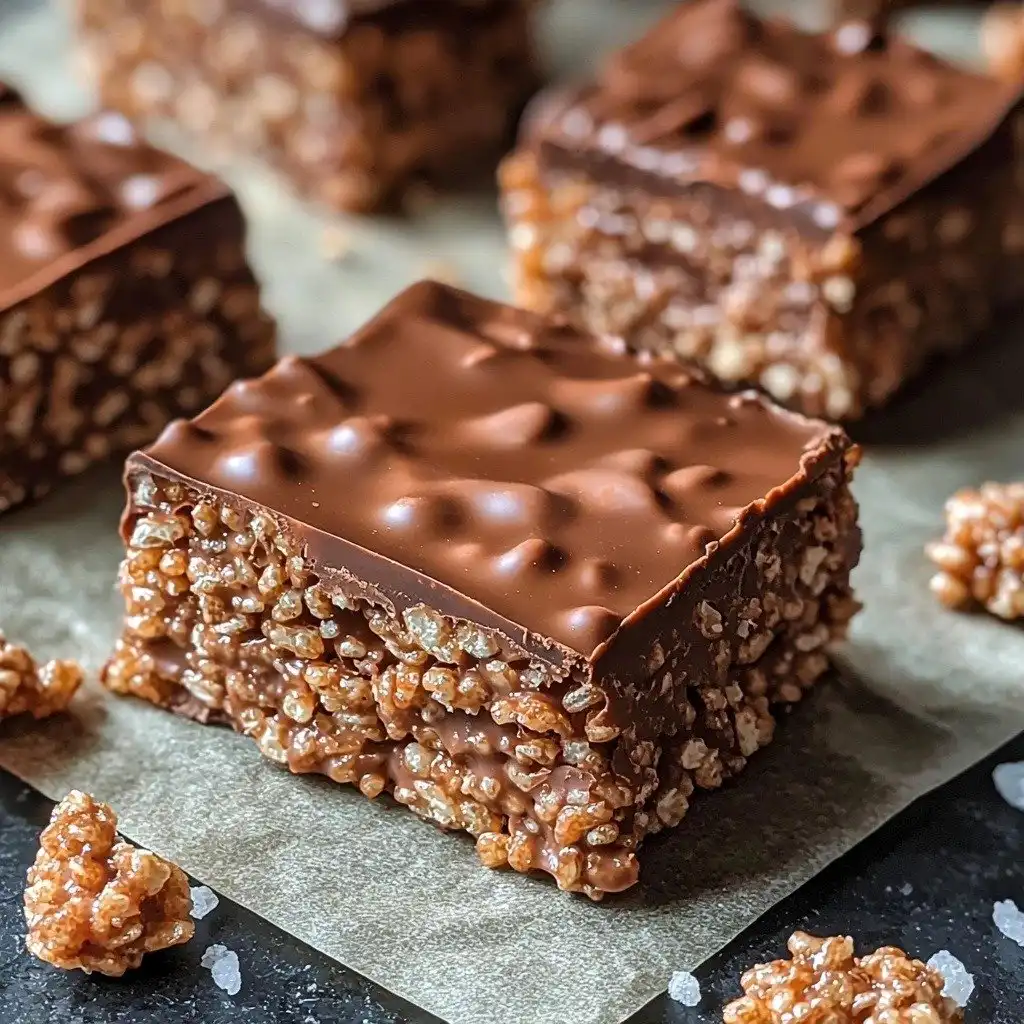 The BEST Homemade Crunch Bars - step by step