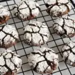 Chocolate Crinkle Cookie Recipe - featured image