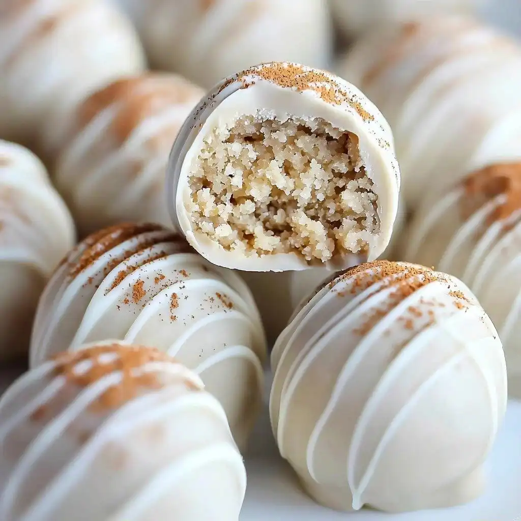 Snickerdoodle Truffles - step by step
