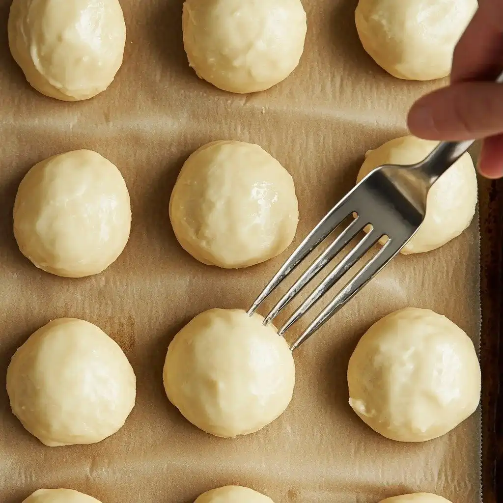 Whipped Shortbread Cookies - step by step