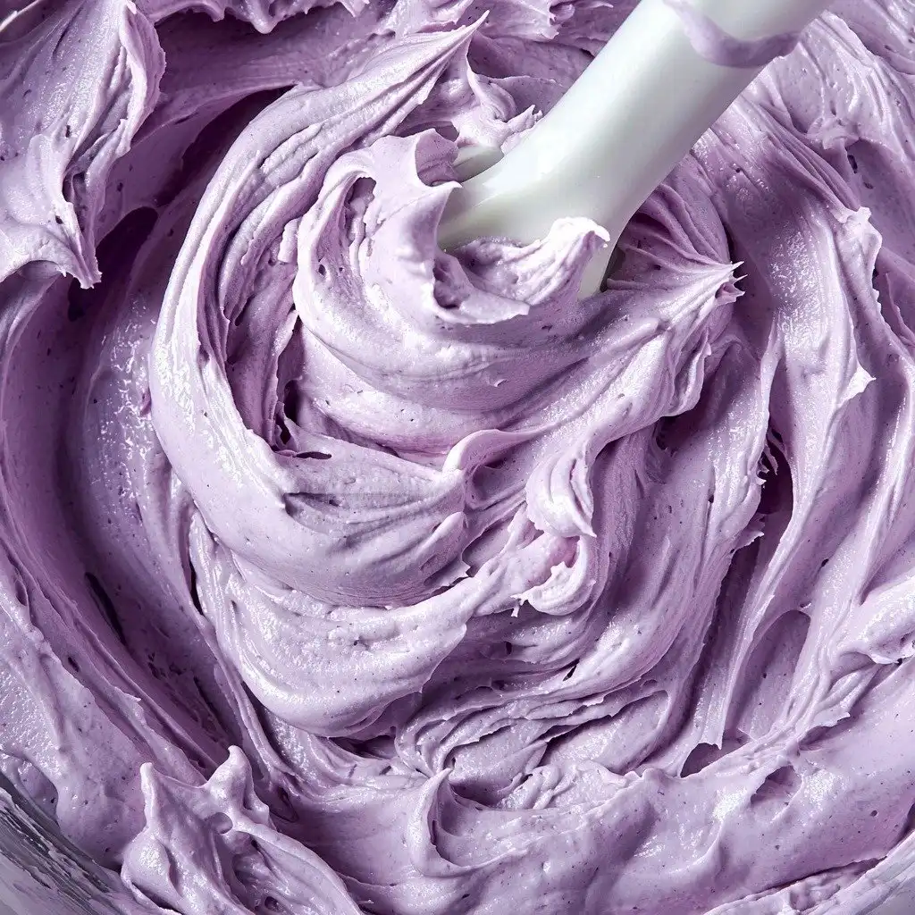 Vegan Lavender Buttercream - step by step