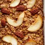 Easy Gingerbread Baked Oatmeal - featured image
