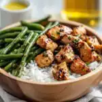 Best Honey Mustard Chicken Bowls - featured image