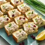 Simple Chicken Salad Tea Sandwiches - featured image