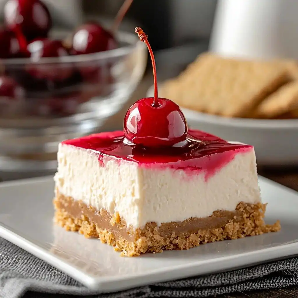 Tasty Greek Yogurt No Bake Cheesecake - finished dish