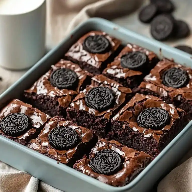 Classic Oreo Brownies - featured image