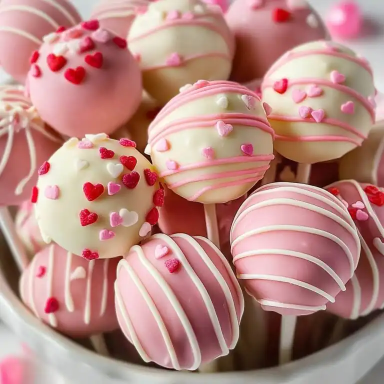No Bake Red Velvet Cake Balls - featured image