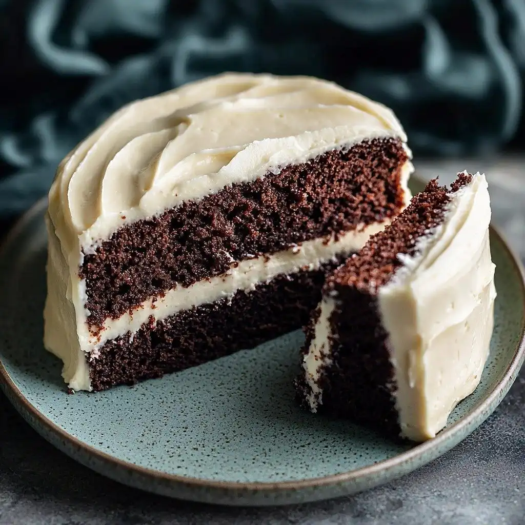 Dark Guinness Chocolate Cake - step by step