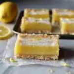 Homemade Greek Yogurt Lemon Bars - featured image