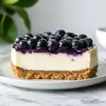 No Bake Blueberry Cheesecake
