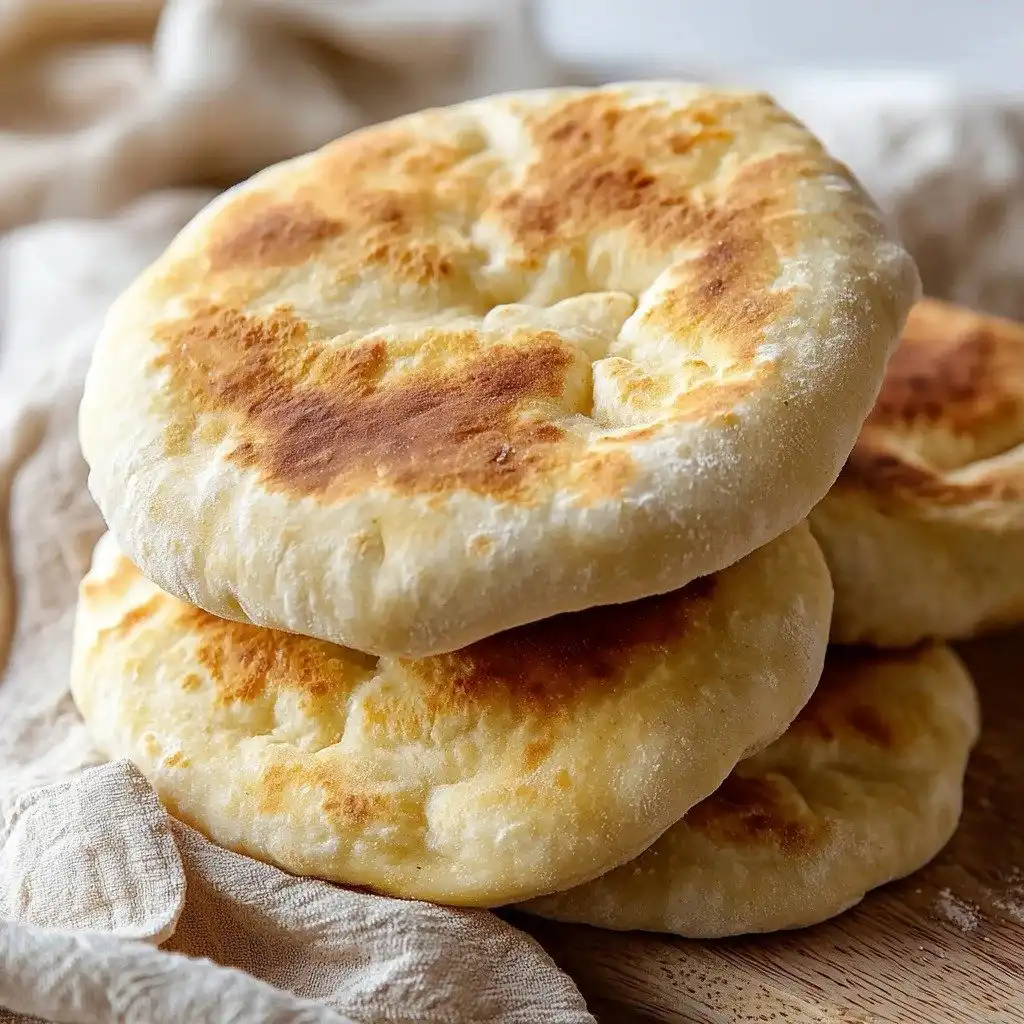 Easy Gluten Free Pita Bread - step by step