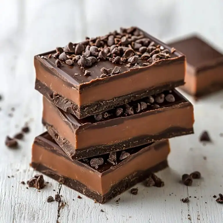 Death-By-Chocolate No Bake Cheesecake Bars