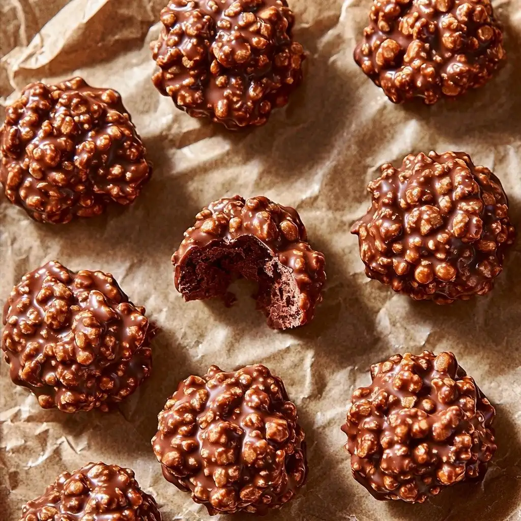 Crispy Quinoa Cacao Cookies (No-Bake!)