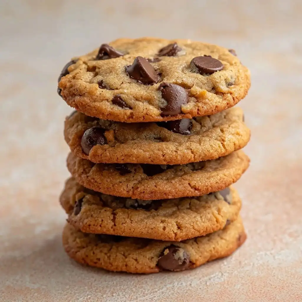 Chocolate Chip Flourless Peanut Butter Cookies - step by step